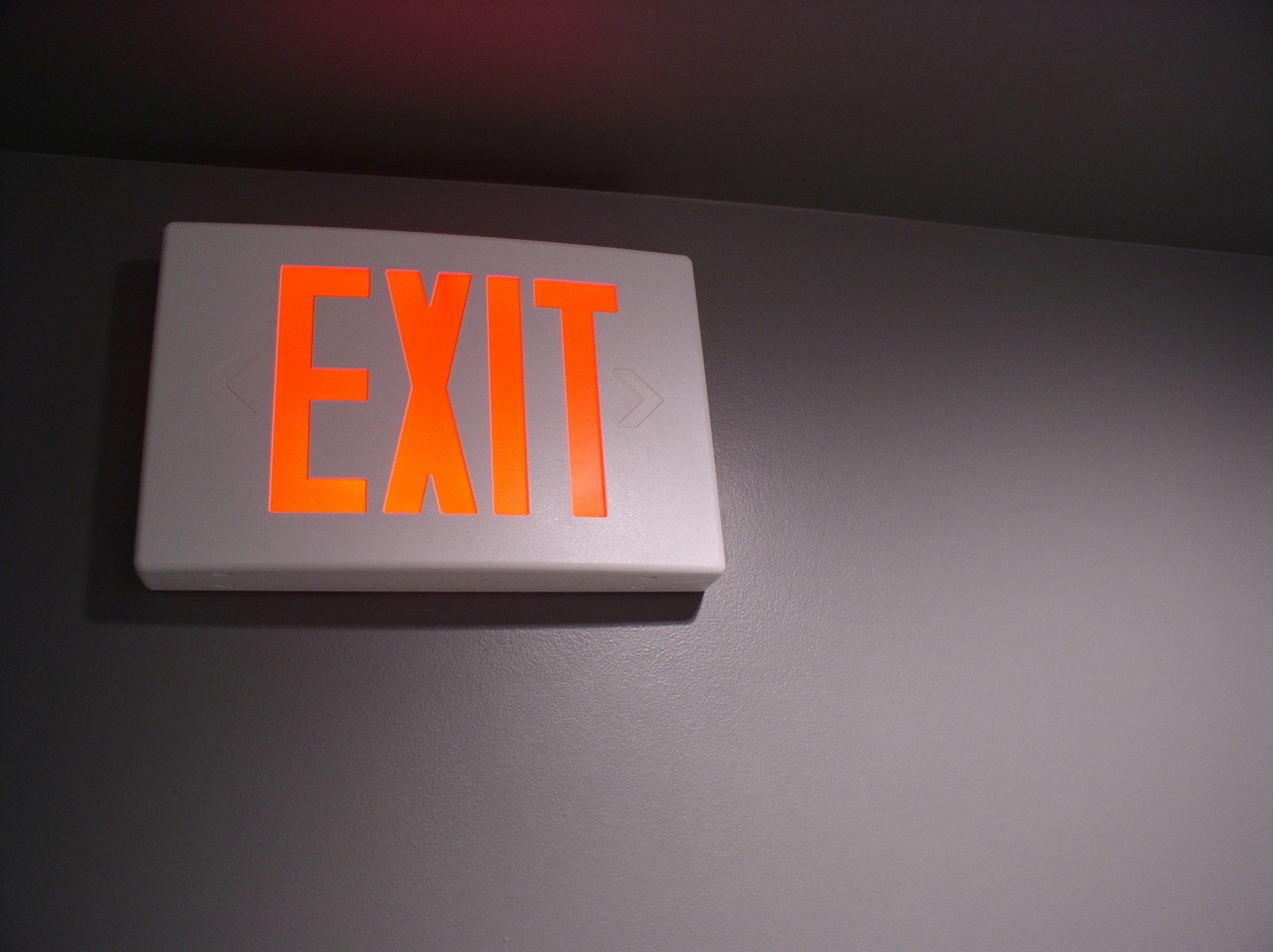 emergency exit lights